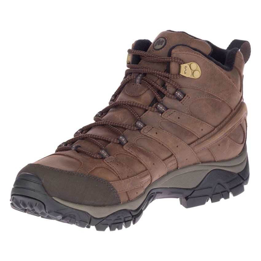 Chaussures Randonnée Merrell Moab 2 Prime Mid Waterproof Marron Homme | W.H.JUPR